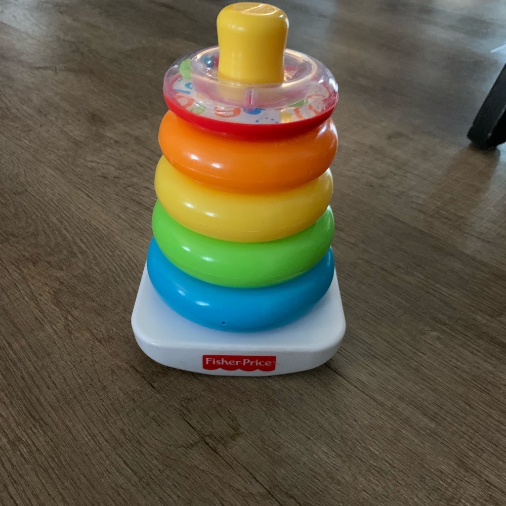 Fisher-Price Colorful Stacking Rings Toy